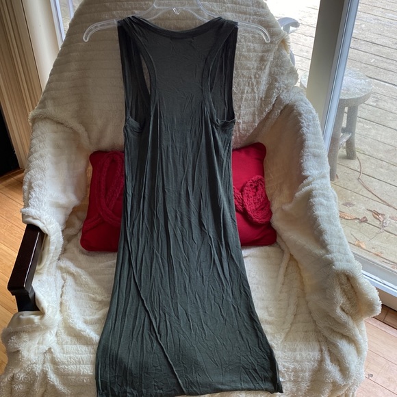 Italian Beautiful Long Logo Stretch Top NeverUsed - Picture 4 of 5